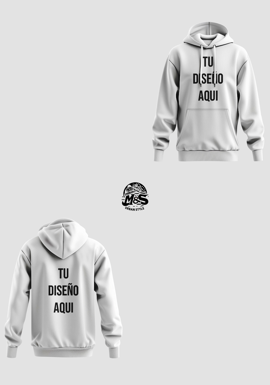 Sudadera personalizada desde 0 (leer descripción)