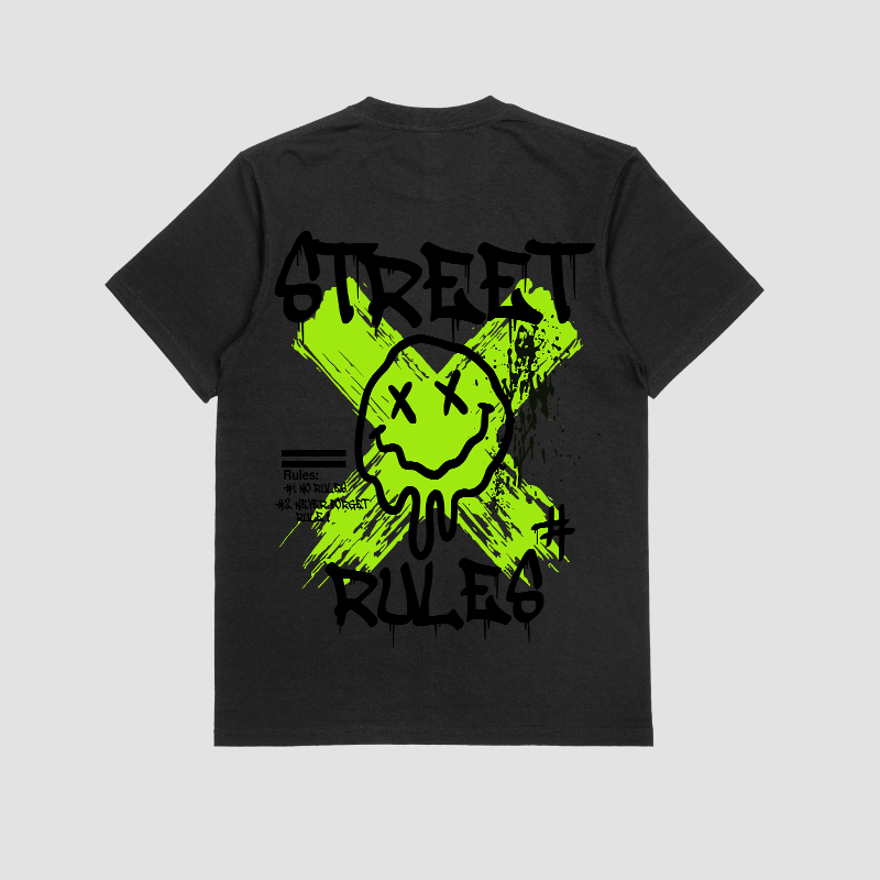 Camiseta street rules