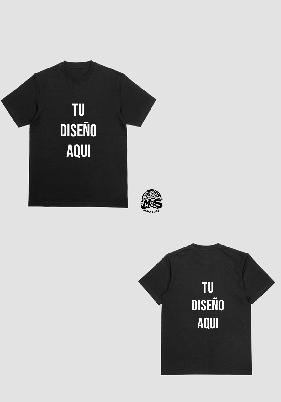 Camiseta personalizada desde 0 (leer descripción)