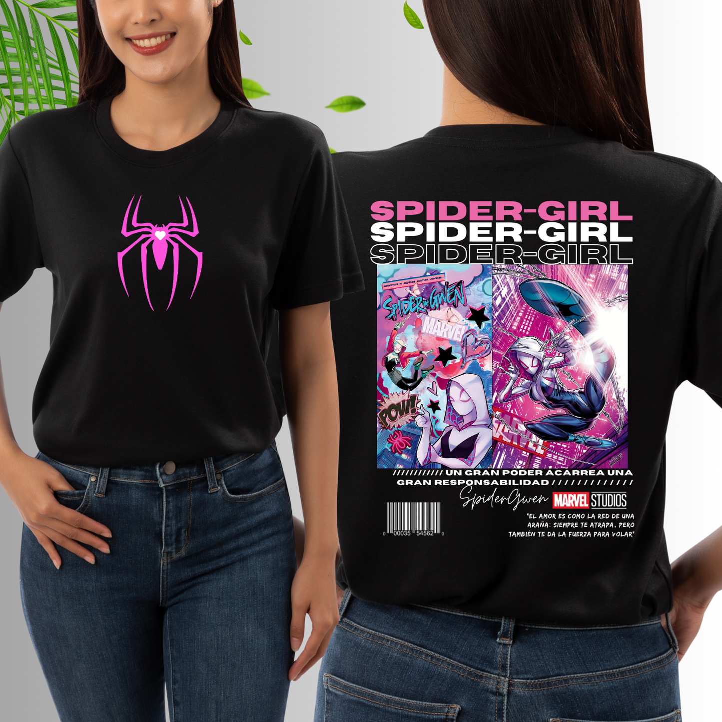 Camiseta SpiderWoman