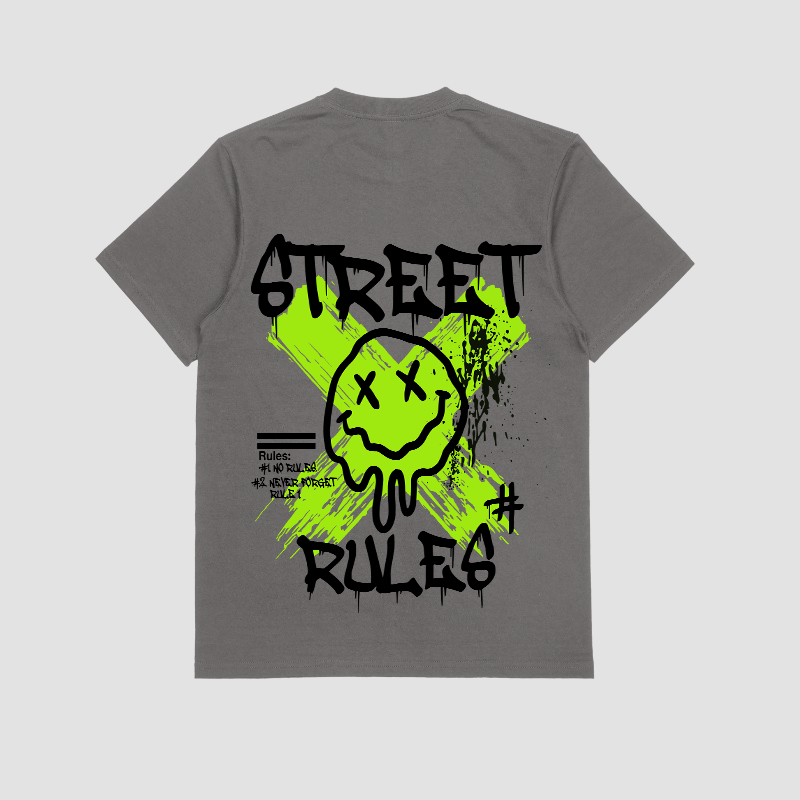 Camiseta street rules