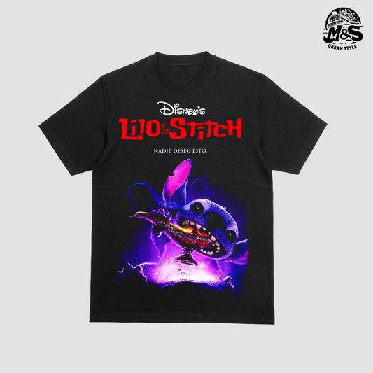 Camiseta Stich Aladdín