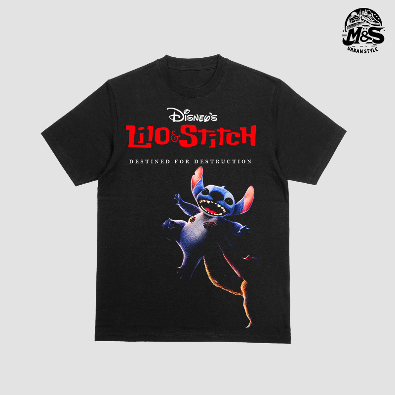 Camiseta Stich Levitando
