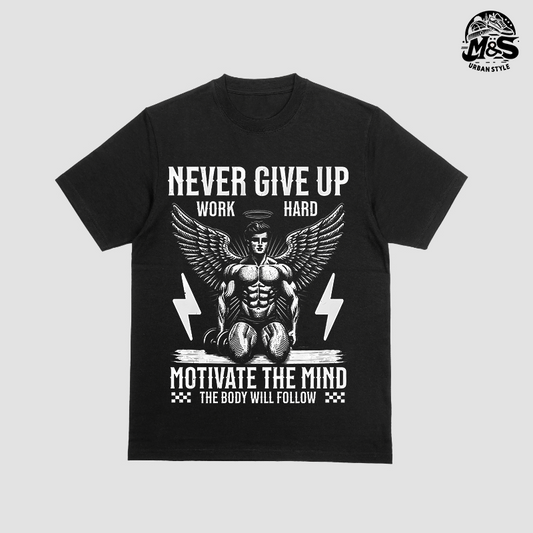 Camiseta Never Give Up