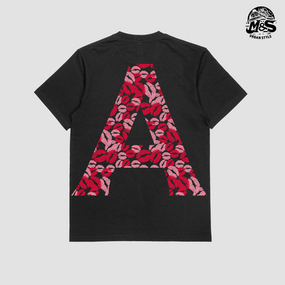 Camiseta Besos Rojos